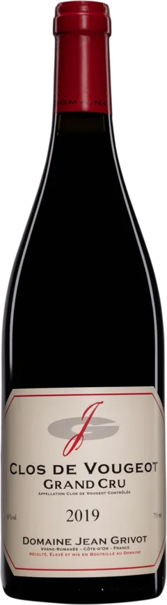 aperçu du vin Domaine Jean Grivot Clos de Vougeot Grand Cru Rouge 2019