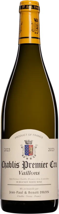 photo Domaine Jean-Paul Droin Chablis 1er Cru “Vaillons“ Blanc 2023