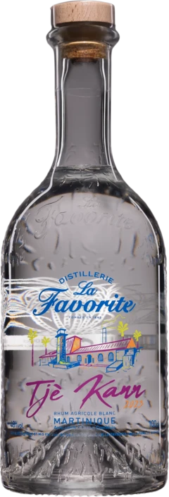 photo Habitation la Favorite Rhum Agricole de Martinique “Tjé Kann Récole 2023“ Blanc 48°