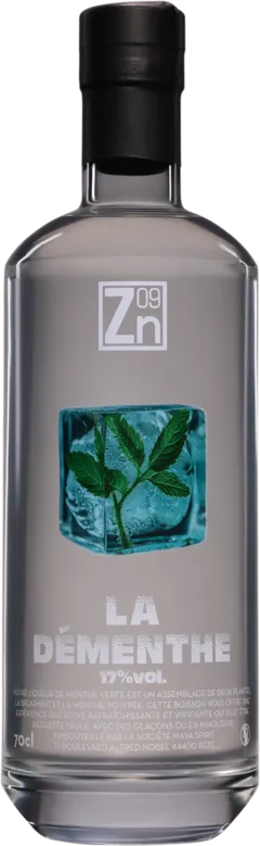 illustration du vin Zero Nine Spirits Liqueur "la Démenthe"