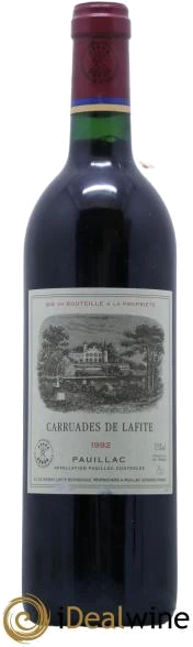 photo Carruades de Lafite Rothschild Second Vin 1992