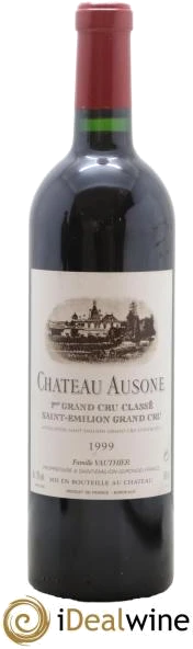 photo Château Ausone 1er Grand Cru Classé A 1999