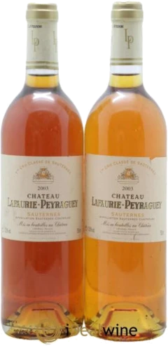 photo Château Lafaurie-Peyraguey 1er Grand Cru Classé 2003