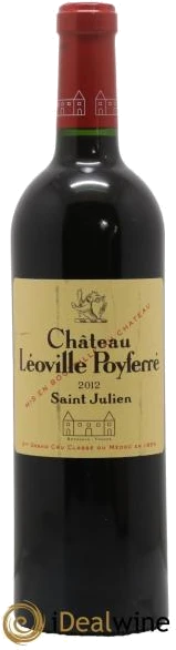 photo Château Léoville Poyferré 2ème Grand Cru Classé 2012