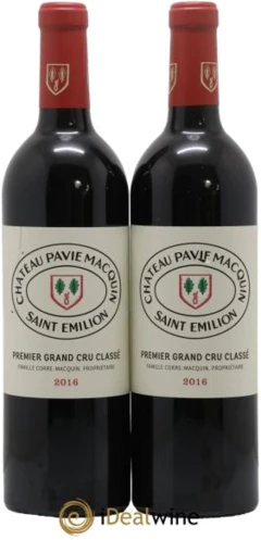 photo Château Pavie Macquin 1er Grand Cru Classé B 2016