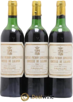 photo Château Pichon Longueville Comtesse de Lalande 2ème Grand Cru Classé 1982