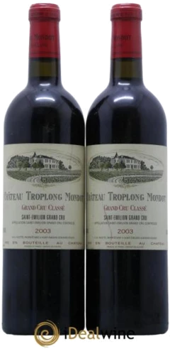 photo Château Troplong Mondot 1er Grand Cru Classé B 2003