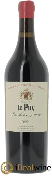 photo le Puy Cuvée Barthélemy 2020