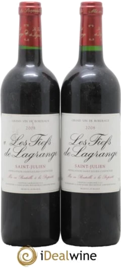 photo les Fiefs de Lagrange Second Vin 2008