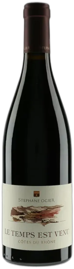 photo du vin Domaine Stéphane Ogier le Temps Est Venu 2023 Côtes du Rhône