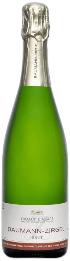 image du vin Domaine Baumann Zirgel Crémant Brut