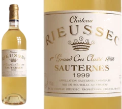 photo Château Rieussec Blanc Liquoreux 1999 Premier Cru Classé en 1855