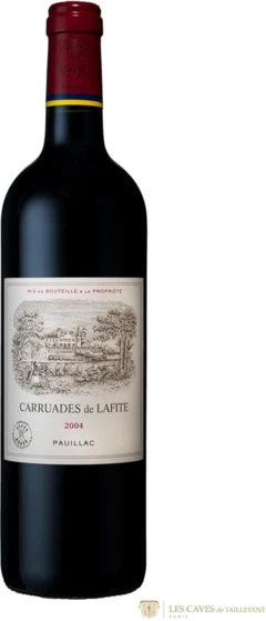 photo Château Lafite Rothschild, les Carruades de Lafite, 2004