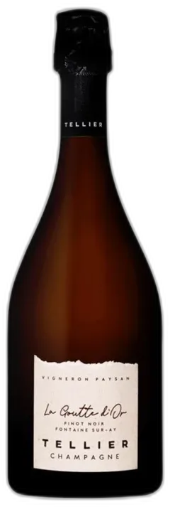 image du vin Tellier la Goutte d’or Extra Brut 2017