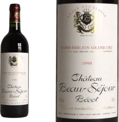 photo Château Beausejour Becot Rouge 1999 Premier Grand Cru Classé