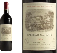 photo Carruades de Lafite Rouge 1999 Second Vin du Château Lafite-Rothschild