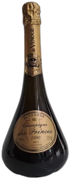 photo Champagne de Venoge Grand Vin des Princes 1990