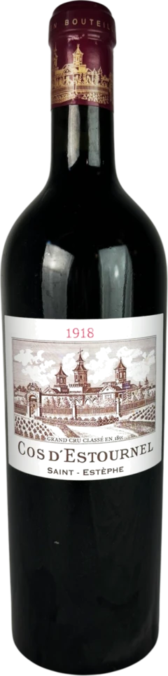 photo Cos d'Estournel 1918 Saint-Estèphe 2ème Grand Cru Classé