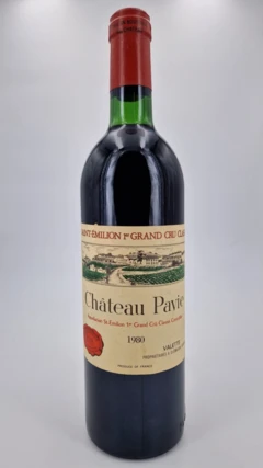 photo Château Pavie 1980 Saint-Emilion 1er Grand Cru Classé A