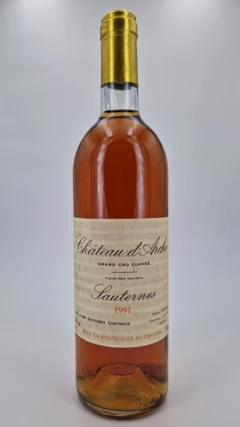 photo Château d'Arche 1991 Sauternes 2ème Grand Cru Classé