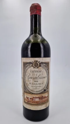 photo Château Rauzan-Gassies 1922 Margaux 2ème Grand Cru Classé