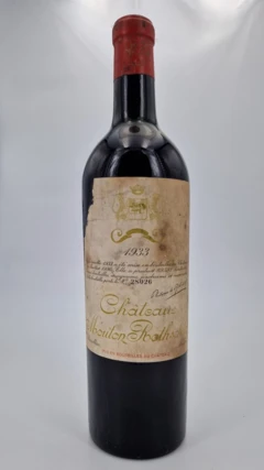 photo Château Mouton Rothschild 1933 Pauillac 1er Grand Cru Classé