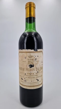 photo Château Pichon-Longueville Comtesse de Lalande 1974 Pauillac 2ème Grand Cru Classé