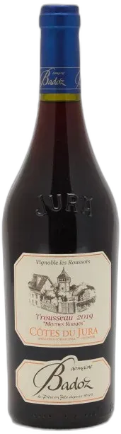 photo Dom. Badoz Côtes du Jura Trousseau Marnes Rouges