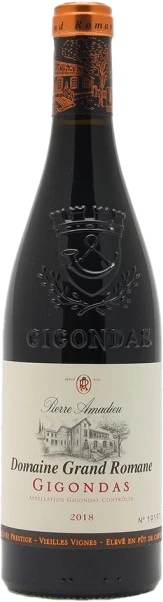 photo Amadieu Gigondas Romane Machotte Rouge