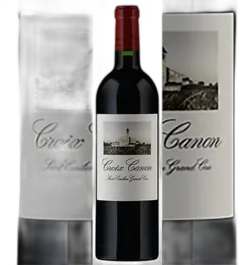 illustration du vin Croix Canon 2018 Saint Emilion