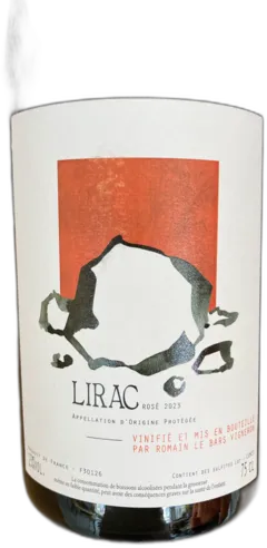 photo Lirac Rosé 2023 Romain le Bars