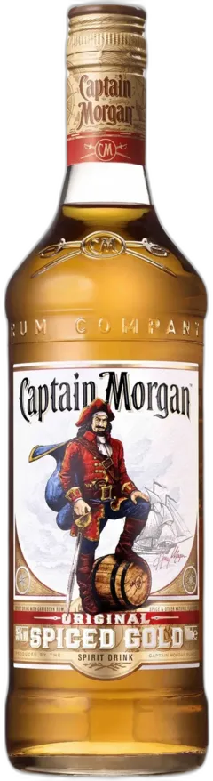vue du vin Captain Morgan Spiced Gold