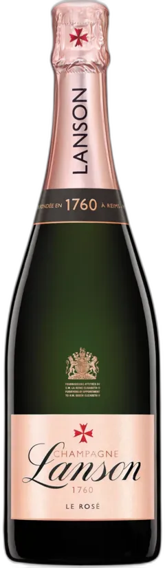 image du vin Lanson Champagne Rose Label Saint Valentin