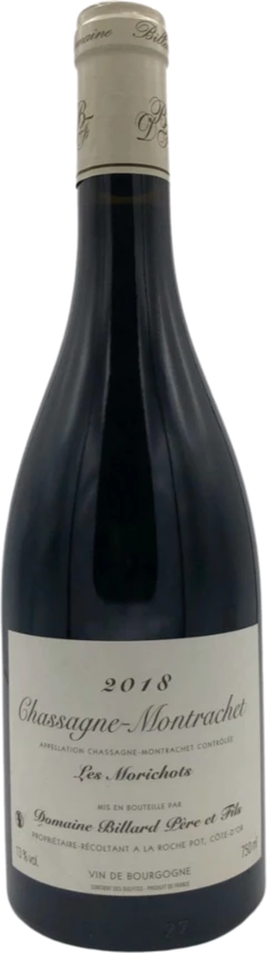 photo Chassagne Montrachet Rouge les Morichots 2020