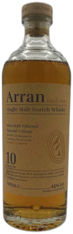 illustration du vin Arran 10 Ans