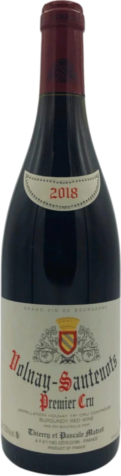 photo Volnay Santenot 1er Cru 2018