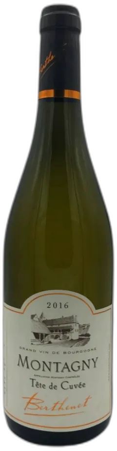 illustration du vin Montagny Tête de Cuvée Blanc 2023 Domaine Berthenet