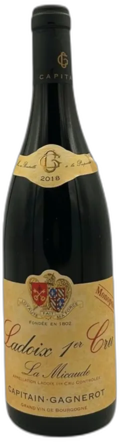 photo du vin Ladoix 1er Cru la Micaude 2018