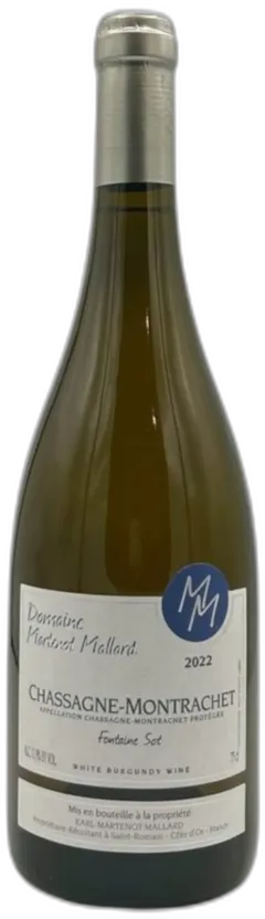 photo du vin Chassagne Montrachet 2020