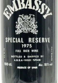photos du vin Porto Embassy Special Reserve