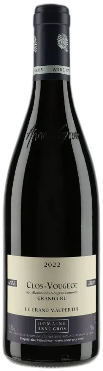 photo du vin Clos-Vougeot Grand Cru le Grand Maupertui