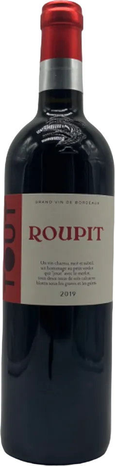 photo Blaye Côtes de Bordeaux Roupit 2019