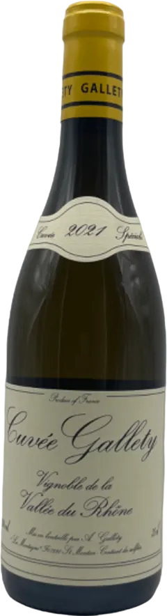 photo Côtes du Vivarais Blanc Cuvée Gallety 2021