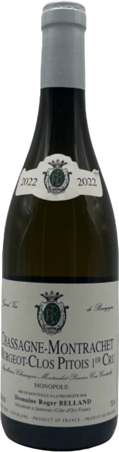 photo Chassagne-Montrachet 1er Cru Blanc Morgeot-Clos Pitois 2022