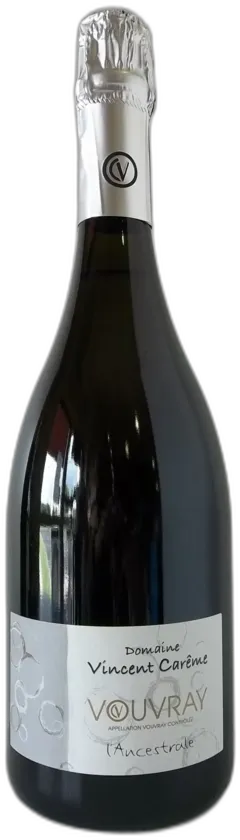 photo du vin Vouvray Pétillant Naturel Vincent Careme Plaisir Ancestral a Bio