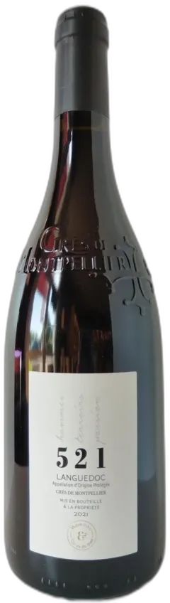 aperçu du vin Aop Grès de Montpellier Cuvée 521 le Cellier du Pic