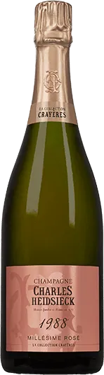capture du vin Charles Heidsieck Millésimé Brut Collection Crayères Rosé 1988