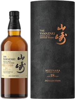 photo Suntory Whisky Yamazaki Tsukuriwake Mizunara 18 Ans 2024 Edition