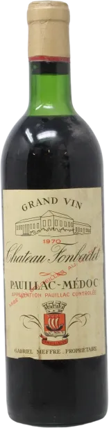 image du vin Château Fonbadet