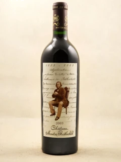 photo Mouton Rothschild Pauillac 2003